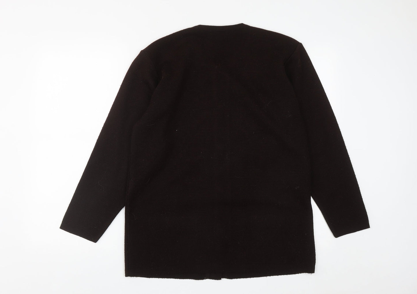 Womens UK Size M Paramour Brown Cardigan Jumper
