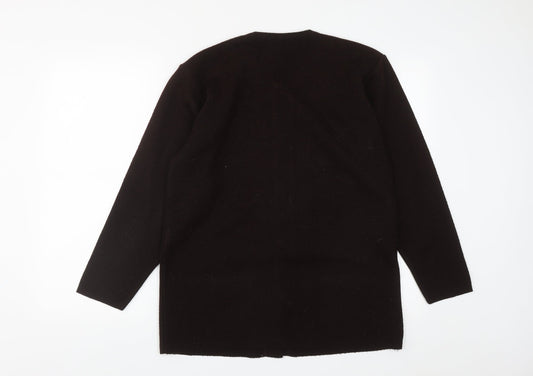 Womens UK Size M Paramour Brown Cardigan Jumper