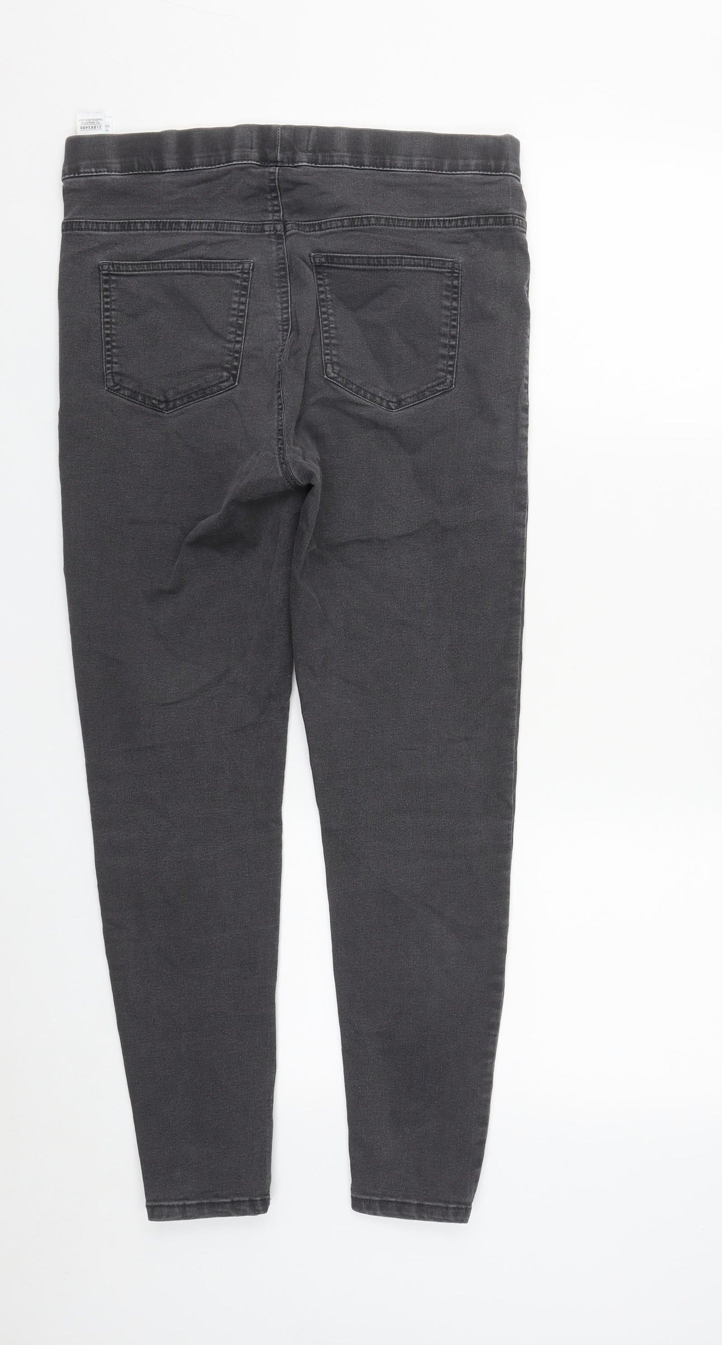 Womens UK Size 12 Marks and Spencer Regular Fit Jegging Grey Trousers