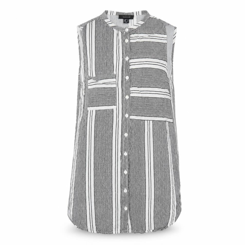 Womens UK Size 10 Atmosphere Multicoloured Basic Button-Up