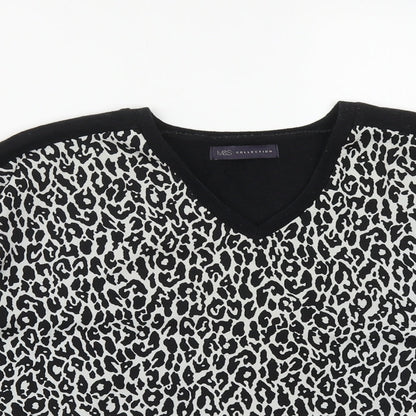 Womens UK Size 14 Marks and Spencer Multicoloured Pullover Jumper