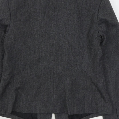 The Collection Womens Grey   Jacket Blazer Size 10  Button