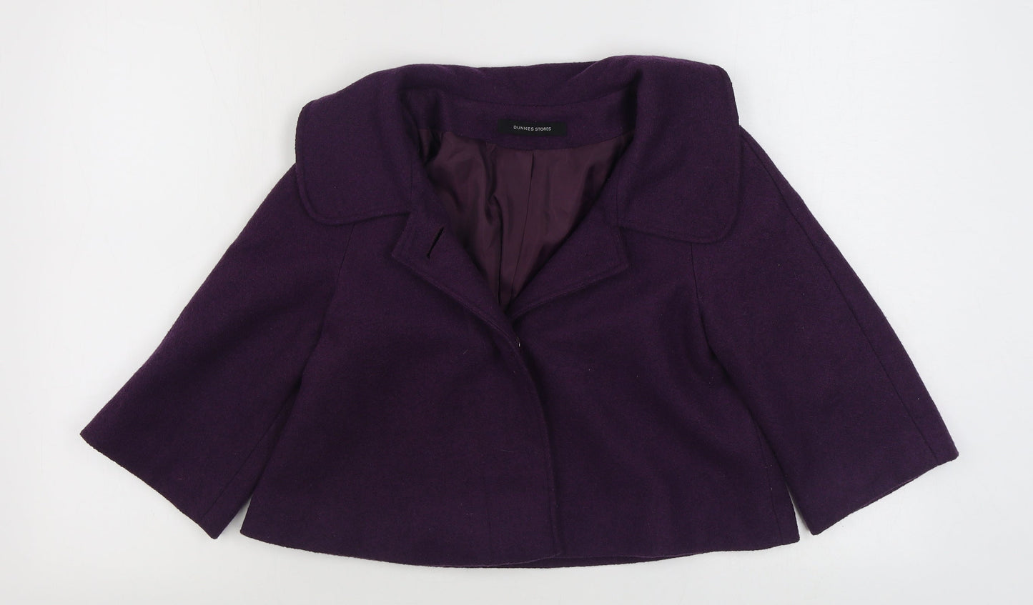 Womens UK Size 8 Dunnes Stores Purple Jacket
