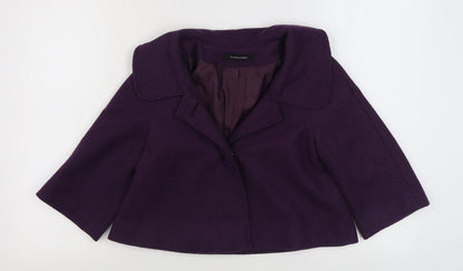 Womens UK Size 8 Dunnes Stores Purple Jacket