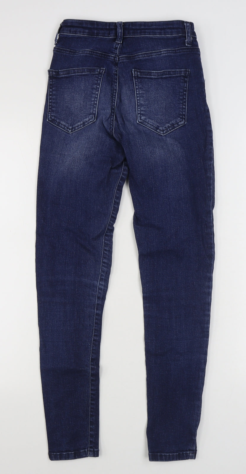 Womens UK Size 8 Savida Regular Fit Skinny Blue Jeans