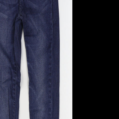 Womens UK Size 8 Savida Regular Fit Skinny Blue Jeans