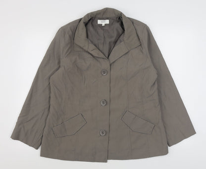 Womens UK Size 16 Marks and Spencer Beige Jacket