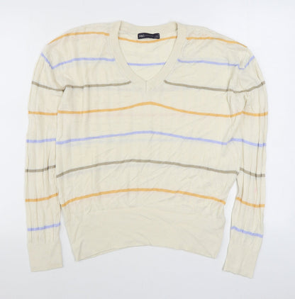 Womens UK Size M Marks and Spencer Multicoloured Pullover Jumper