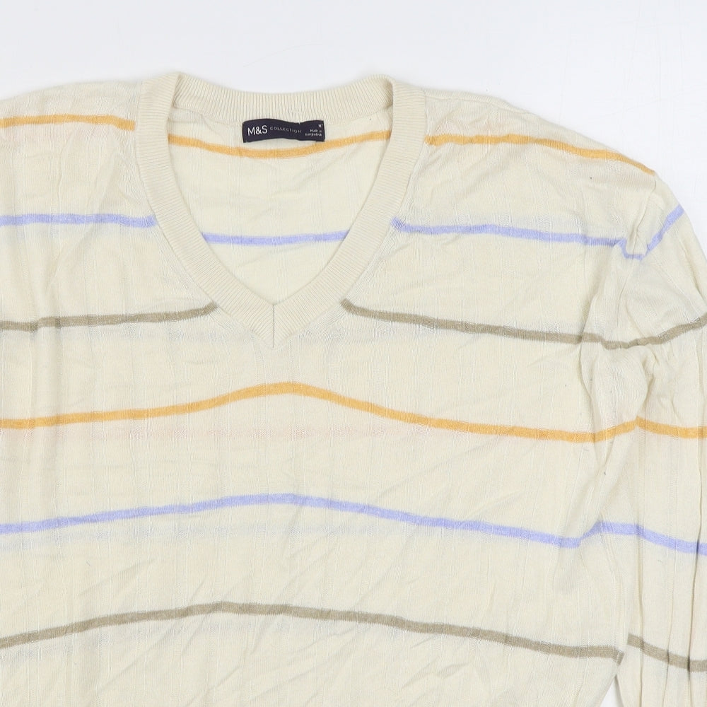 Womens UK Size M Marks and Spencer Multicoloured Pullover Jumper