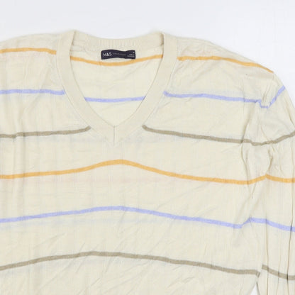 Womens UK Size M Marks and Spencer Multicoloured Pullover Jumper