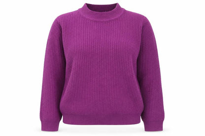 Womens UK Size M Damart Purple Pullover Jumper