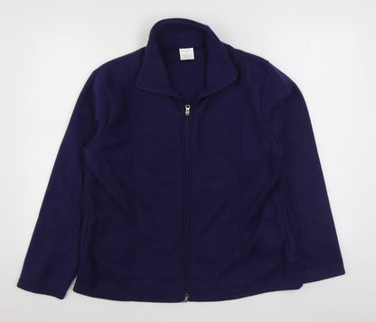 Womens UK Size M Anne De Lancay Purple Jacket
