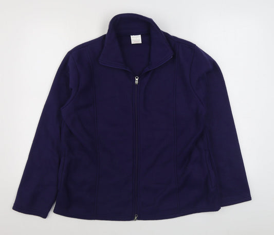 Womens UK Size M Anne De Lancay Purple Jacket