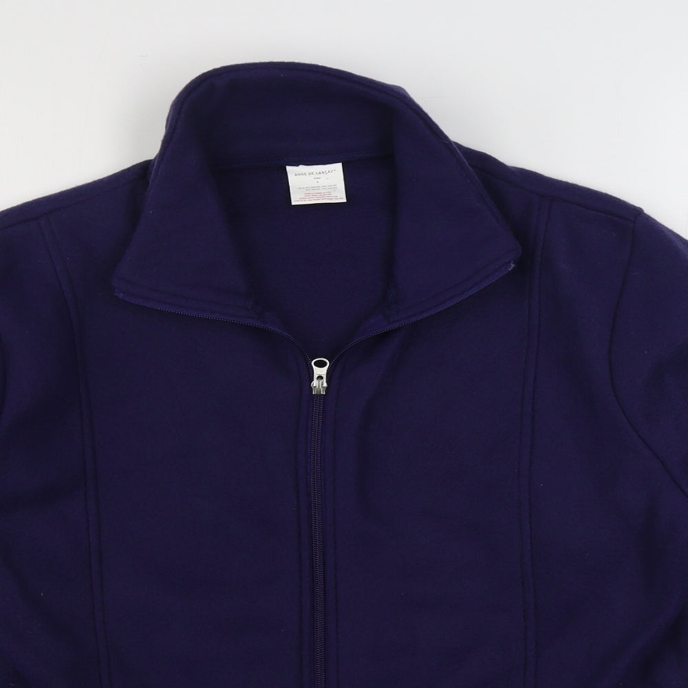 Womens UK Size M Anne De Lancay Purple Jacket