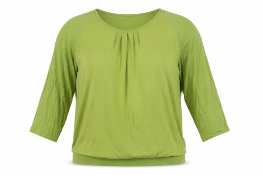 Womens UK Size 16 frank walder Green Basic Blouse