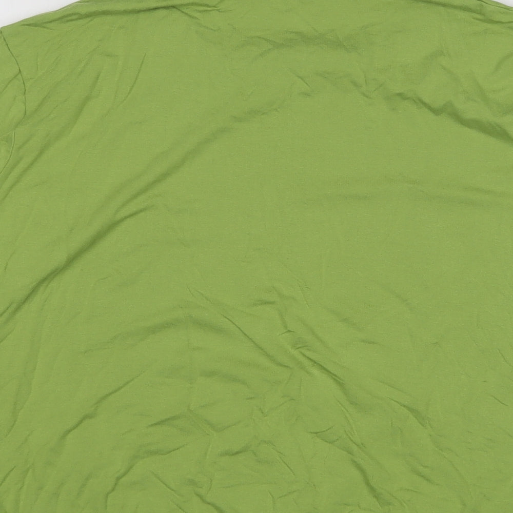Womens UK Size 16 frank walder Green Basic Blouse
