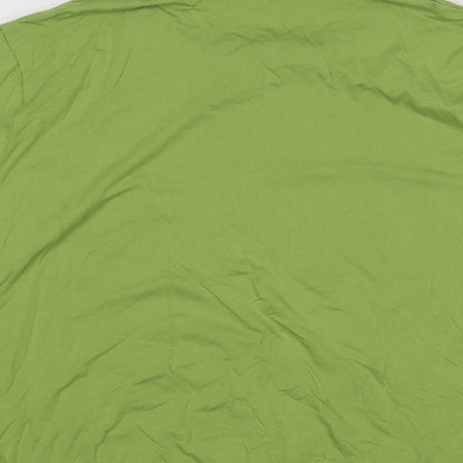 Womens UK Size 16 frank walder Green Basic Blouse