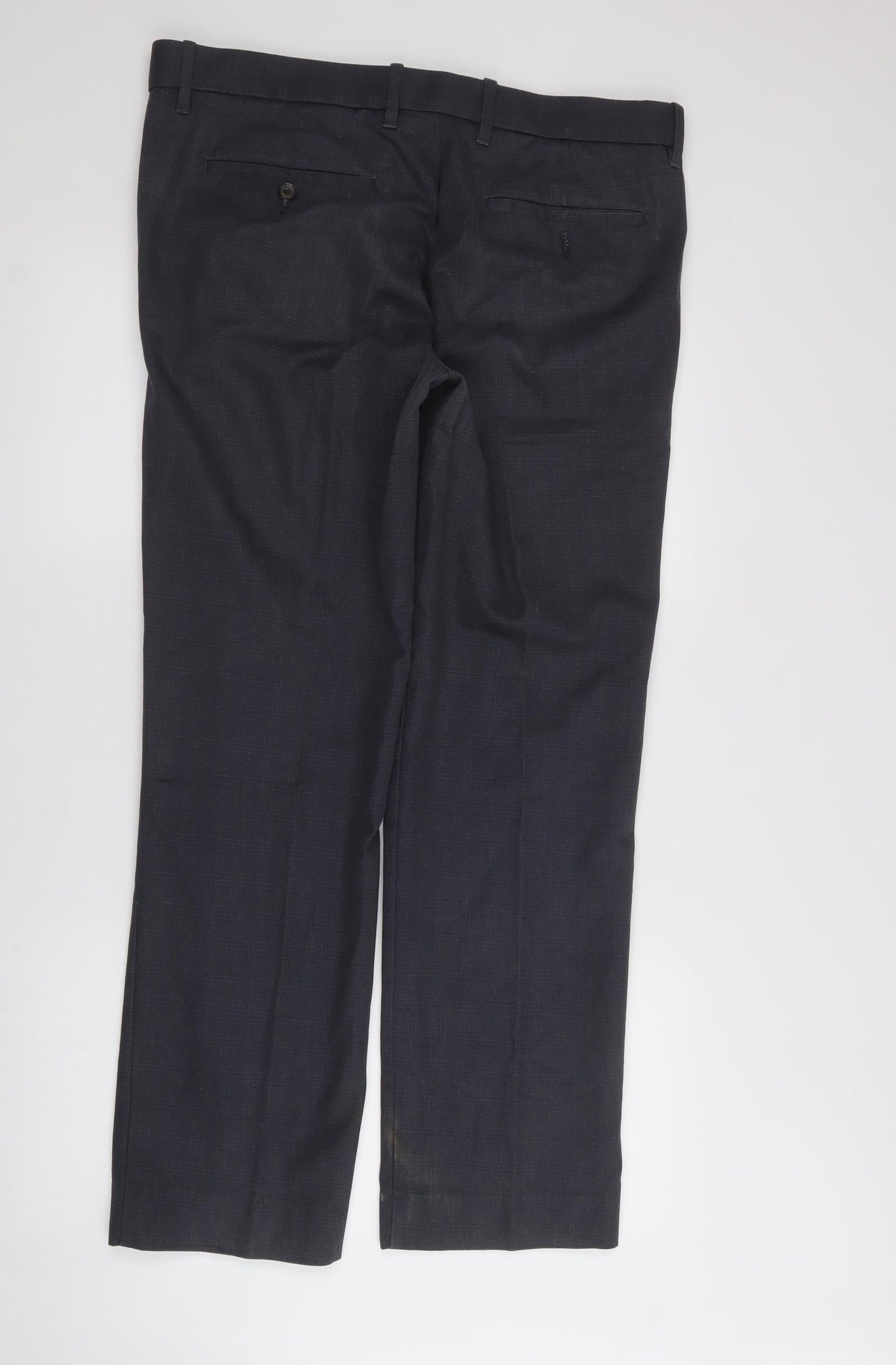 gapkahkis  Mens Black  Cotton Trousers  Size 34 in L30 in Regular
