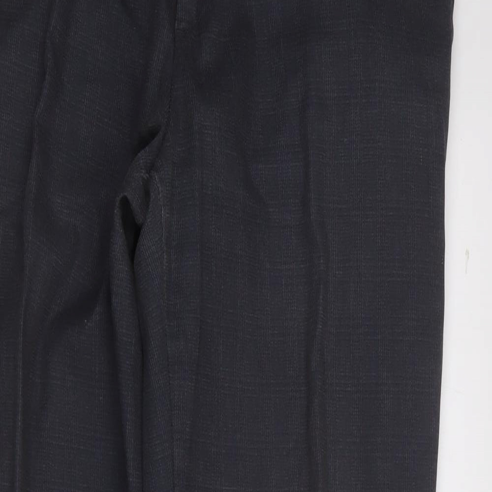gapkahkis  Mens Black  Cotton Trousers  Size 34 in L30 in Regular