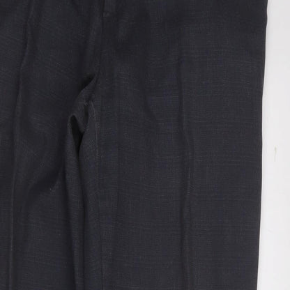 gapkahkis  Mens Black  Cotton Trousers  Size 34 in L30 in Regular