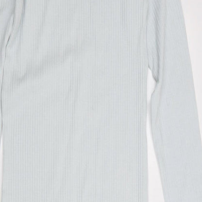 misguided Womens Blue  Polyester A-Line  Size 6  Crew Neck