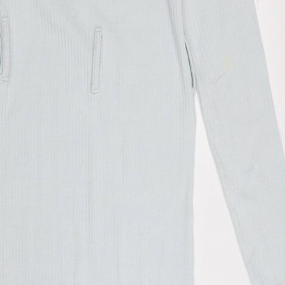 misguided Womens Blue  Polyester A-Line  Size 6  Crew Neck