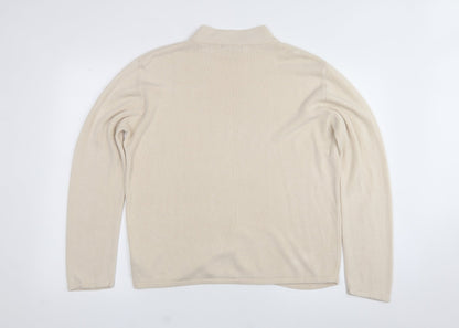 Womens UK Size 18 Dunnes Stores Beige Pullover Jumper