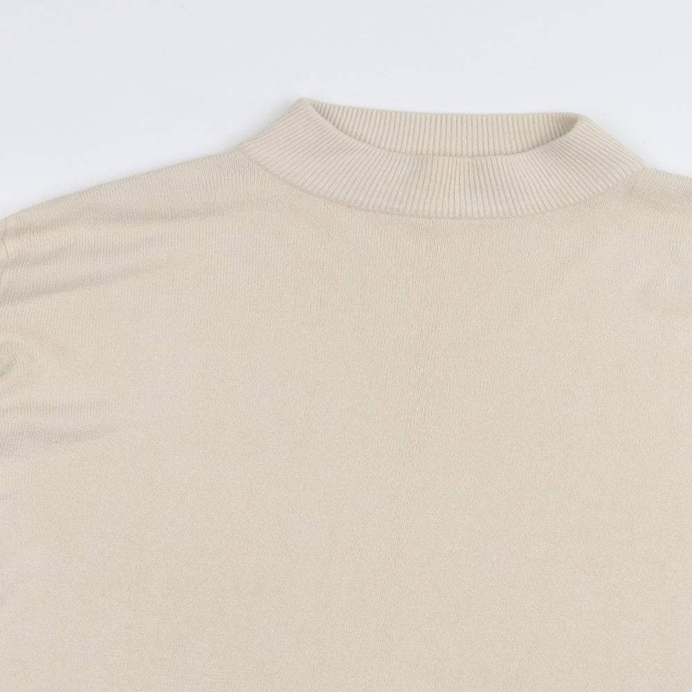 Womens UK Size 18 Dunnes Stores Beige Pullover Jumper