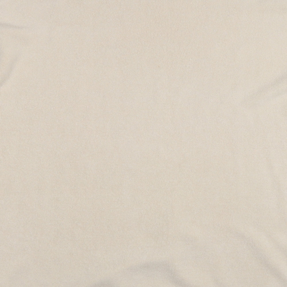 Womens UK Size 18 Dunnes Stores Beige Pullover Jumper