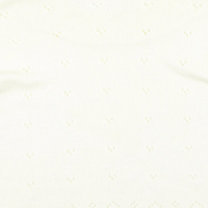 Womens UK Size 14 Preworn White Pullover Jumper