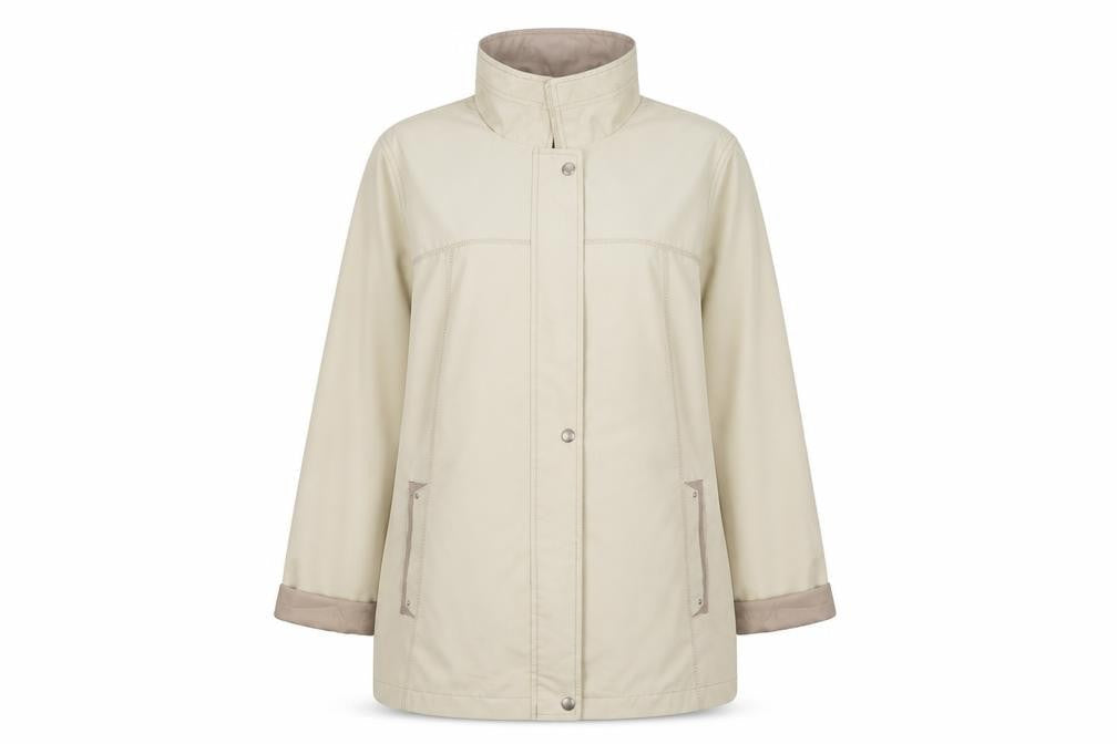 Womens UK Size 14 EWM Beige Jacket