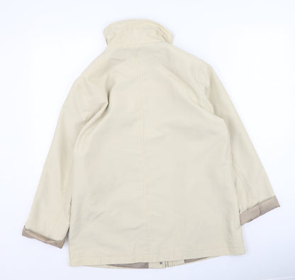 Womens UK Size 14 EWM Beige Jacket