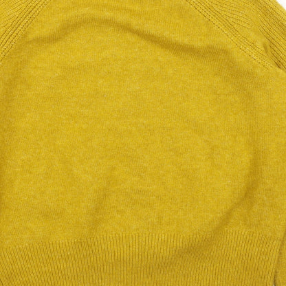 Womens UK Size S Marks and Spencer Yellow Pullover Jumper