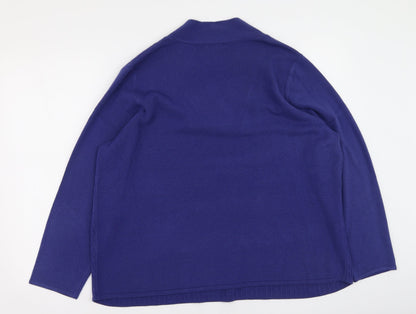 Womens UK Size XL BM Red Pullover Jumper