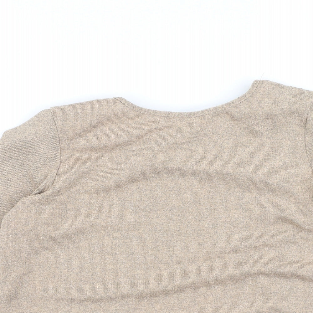 Womens UK Size 8 Dorothy Perkins Brown Pullover Jumper