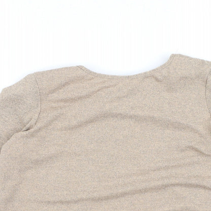 Womens UK Size 8 Dorothy Perkins Brown Pullover Jumper