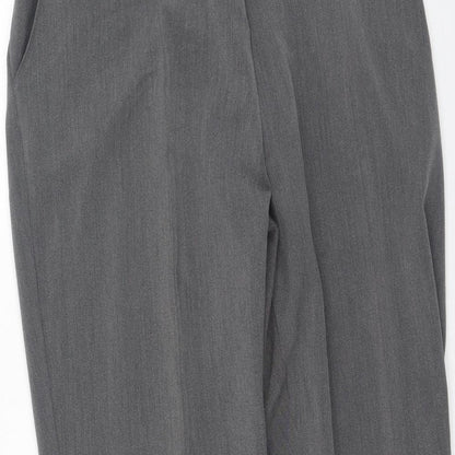 Womens UK Size 20 Preworn Regular Fit  Grey Trousers