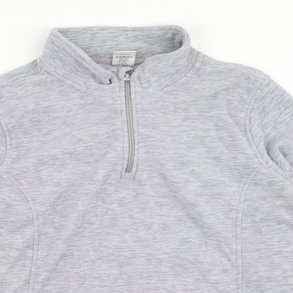 Crane Womens Grey  Polyester Pullover Sweatshirt Size 16