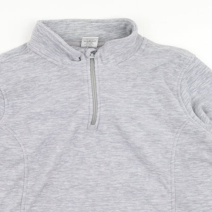 Crane Womens Grey  Polyester Pullover Sweatshirt Size 16