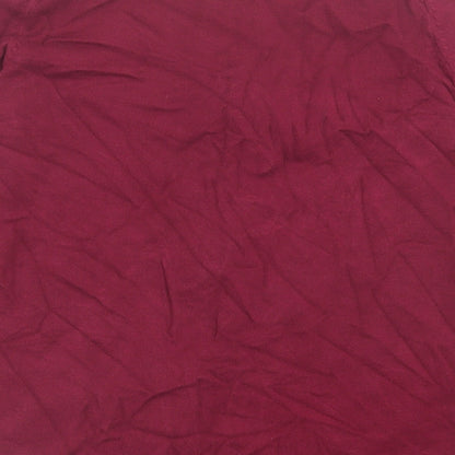 Womens UK Size 12 M&Co Purple Full Zip Jumper