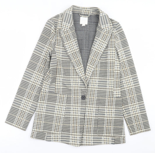 Womens UK Size 4 H&M Beige Jacket