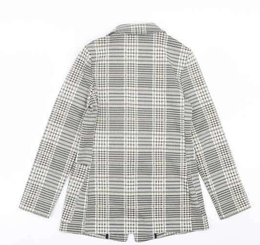 Womens UK Size 4 H&M Beige Jacket