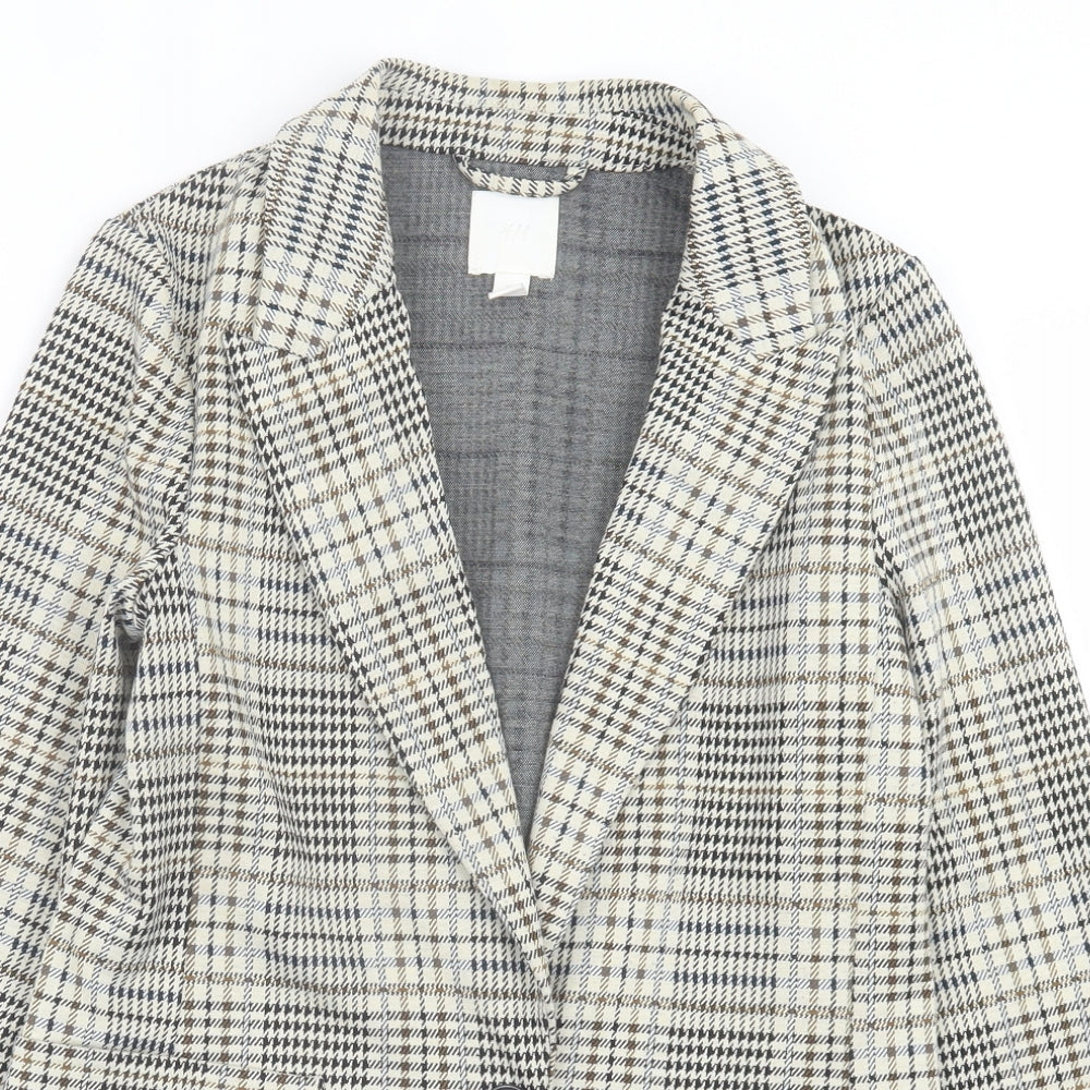 Womens UK Size 4 H&M Beige Jacket