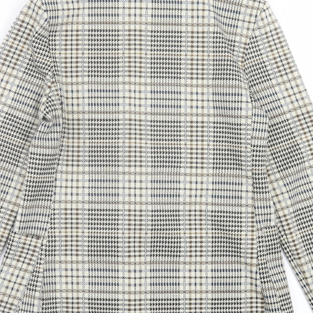 Womens UK Size 4 H&M Beige Jacket
