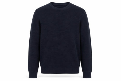 club manaco Mens Blue Crew Neck  Cotton Pullover Jumper Size XS