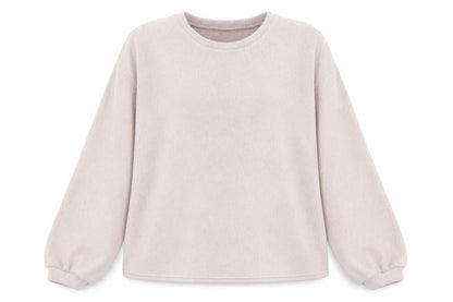 New Look Womens Pink Crew Neck  Polyester Pullover Jumper Size M
