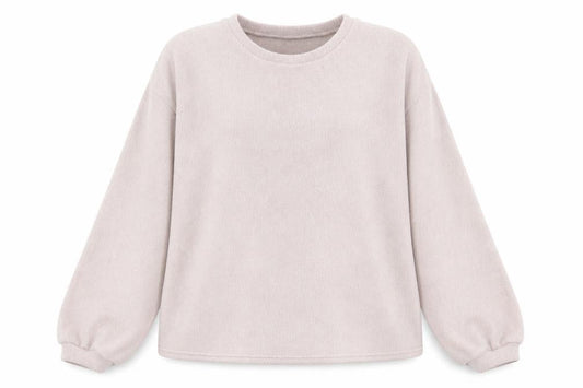 New Look Womens Pink Crew Neck  Polyester Pullover Jumper Size M