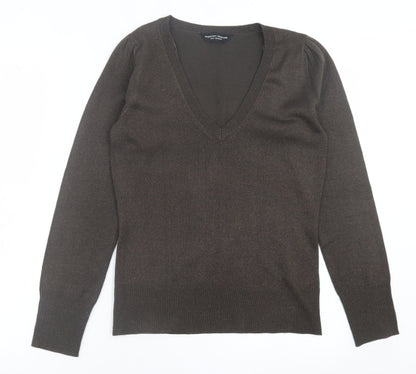 Womens UK Size 10 Dorothy Perkins Brown Pullover Jumper