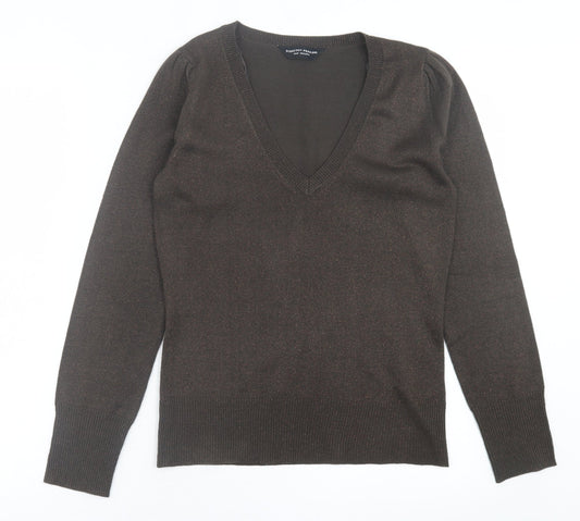 Womens UK Size 10 Dorothy Perkins Brown Pullover Jumper
