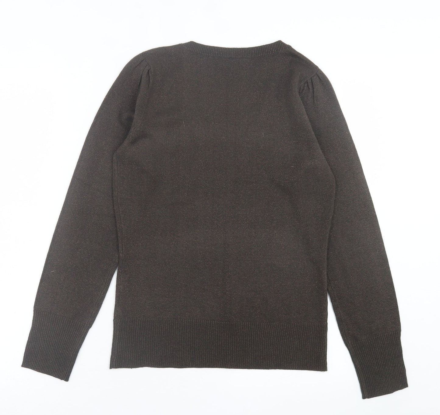 Womens UK Size 10 Dorothy Perkins Brown Pullover Jumper